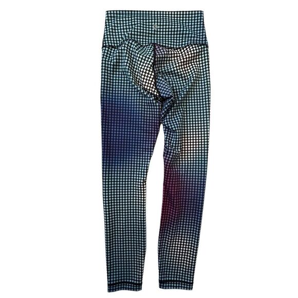 Lululemon Wunder Under Pant III *Full-On Luon in Cosmic Dot White Multi / Black - Picture 9 of 12